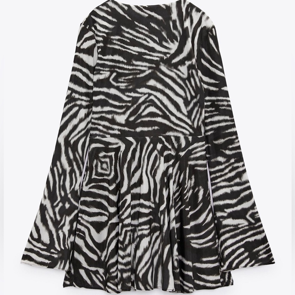 Zara - Zebra Printed Dress - Picture 4 of 8